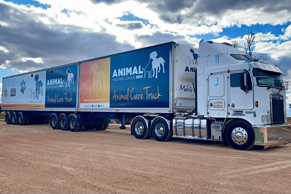 Animal Care Truck Debuts New Look on Regional Tour